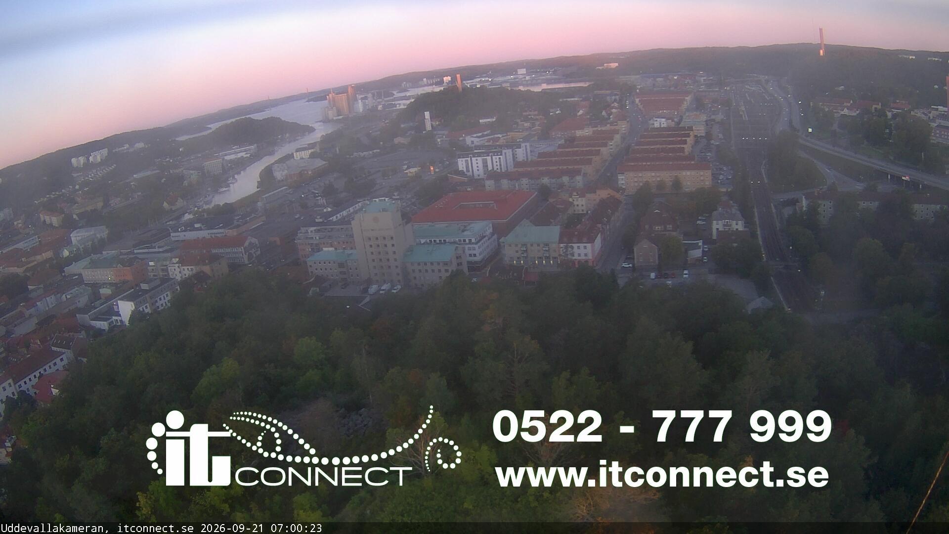 Webcam Uddevalla, Uddevalla, Bohuslän, Schweden